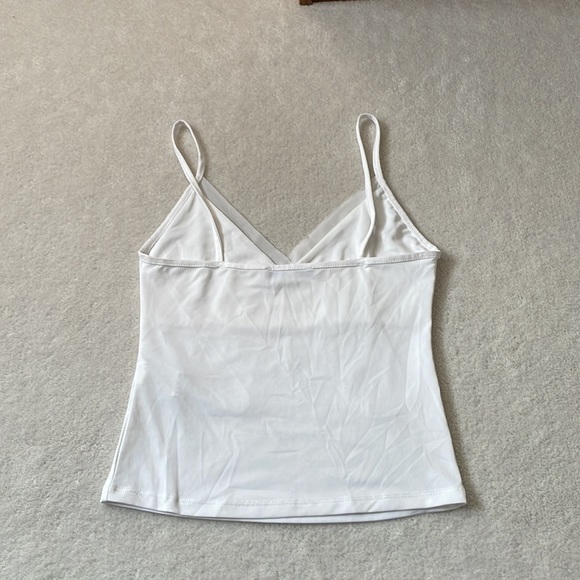 Zara White Cami with Mesh details - Picture 3 of 10